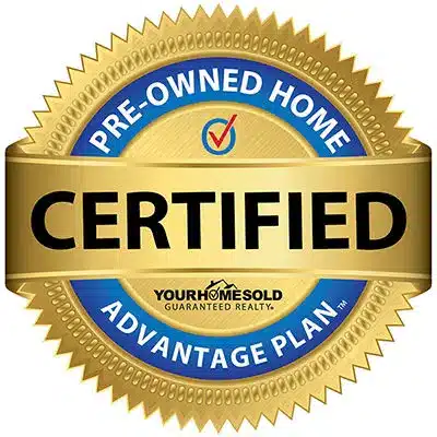 TradeMyHome.com pre-owned certified logo